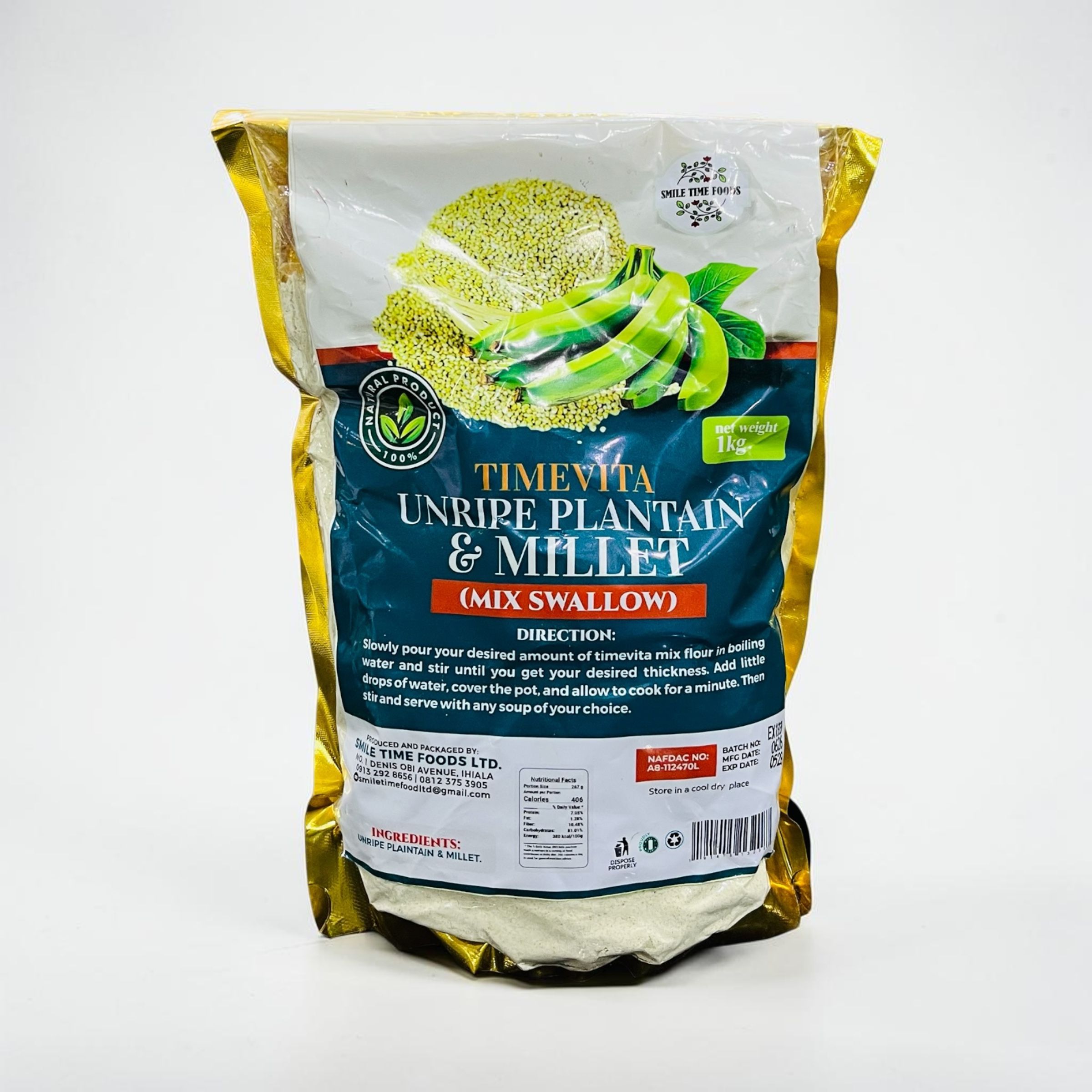  TIMEVITA UNRIPE PLANTAIN